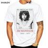 T-shirt Fan de Jim Morrison T-shirt Musique Hommes Femmes Toutes Tailles Vente Pas Chère 100% Coton T-shirts Pour Garçons T-shirts d'Été Cools