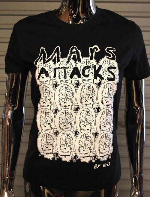 Mars Attacks Graphic basic style T shirt gift tee Men Women Unisex Unisex T-Shirt L