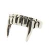 Halloween Party Vampires Fang Finger Jewelry Adjustable Rings Alloy Texture Opening Rings Suitable for Men Women Present