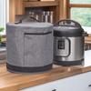 Air Fryer Cover Rice Cooker Protective Case Thickened Dustproof Cover with Carrying Handle and Pockets for Kitchen Appliance