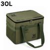 30L Large Capacity Camping Cookware Storage Bag Waterproof Outdoor Camp Kitchen Organizer Picnic Carry Bag for Stove Pot Pan