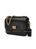 Coach Cassie 17 Brand Logo Detachable Shoulder Strap Refined Pebble Leather Shoulder Crossbody Tote Bag Small Women Handbags Black CW565-B4BK