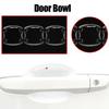 8x Clear Car Door Handle Bowl Cover Protector Anti Scratch Sticker
