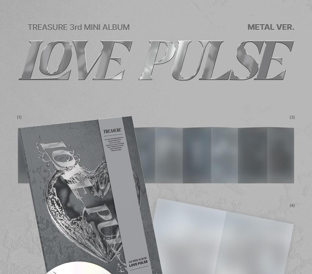 (PHOTOBOOK VER.) TREASURE [LOVE PULSE] 3rd Mini Album