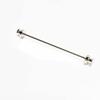3 pcs Top Hat Design Tie Collar Needles Spiral Buckle Neckline Pins for Shirt  Women
