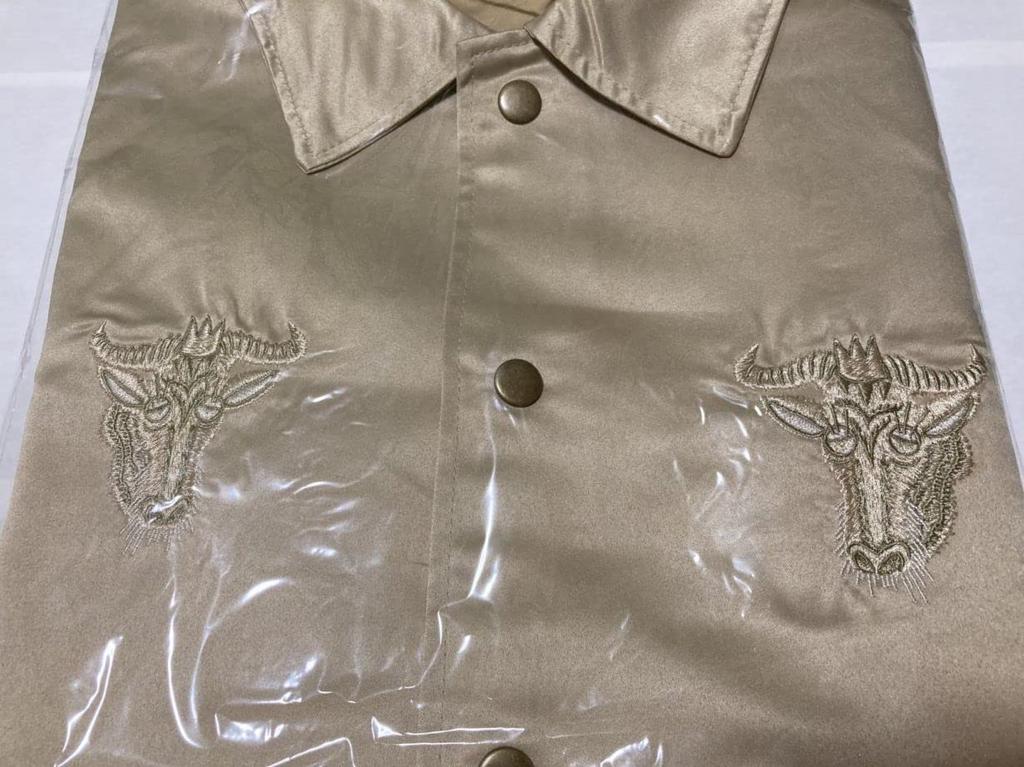 KING GNU Live Tour 2022 Merchandise: STITCHED VIETNAM JACKET (Gray/Beige) XL