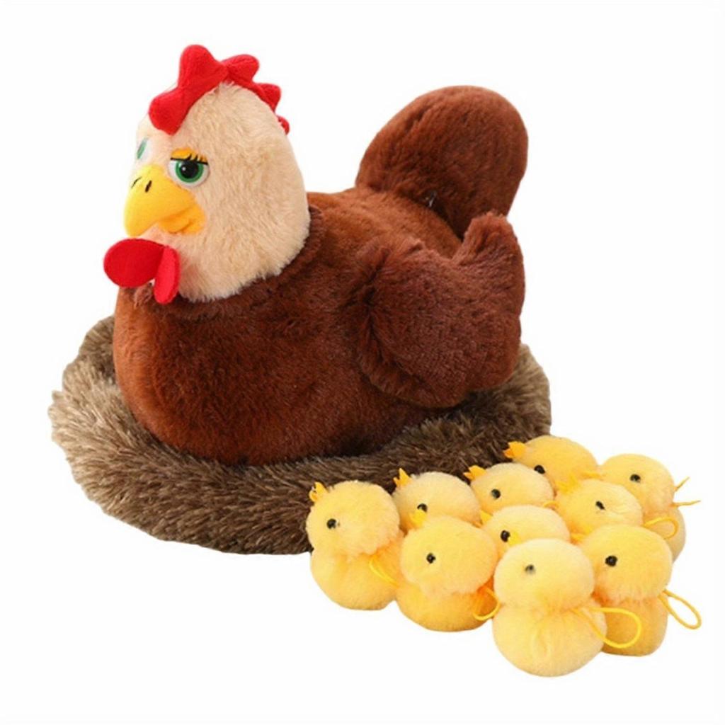 High-Quality Swan Family Plush Collectible – Video Game Themed Lifelike Animal with Nest Ideal Chris 2025