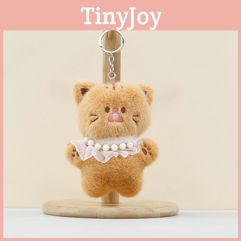 Angry Cat Plush Toy Soft Filled Doll Backpack Pendant Cute Keychain Holiday Gift