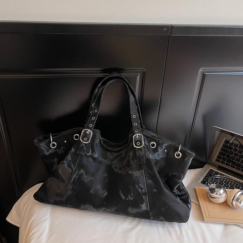 Oversized Vintage Fashion Shoulder Bags For Women Faux Suede Large Capacity Shopper Tote Bag Autumn Luxury Designer Handbag