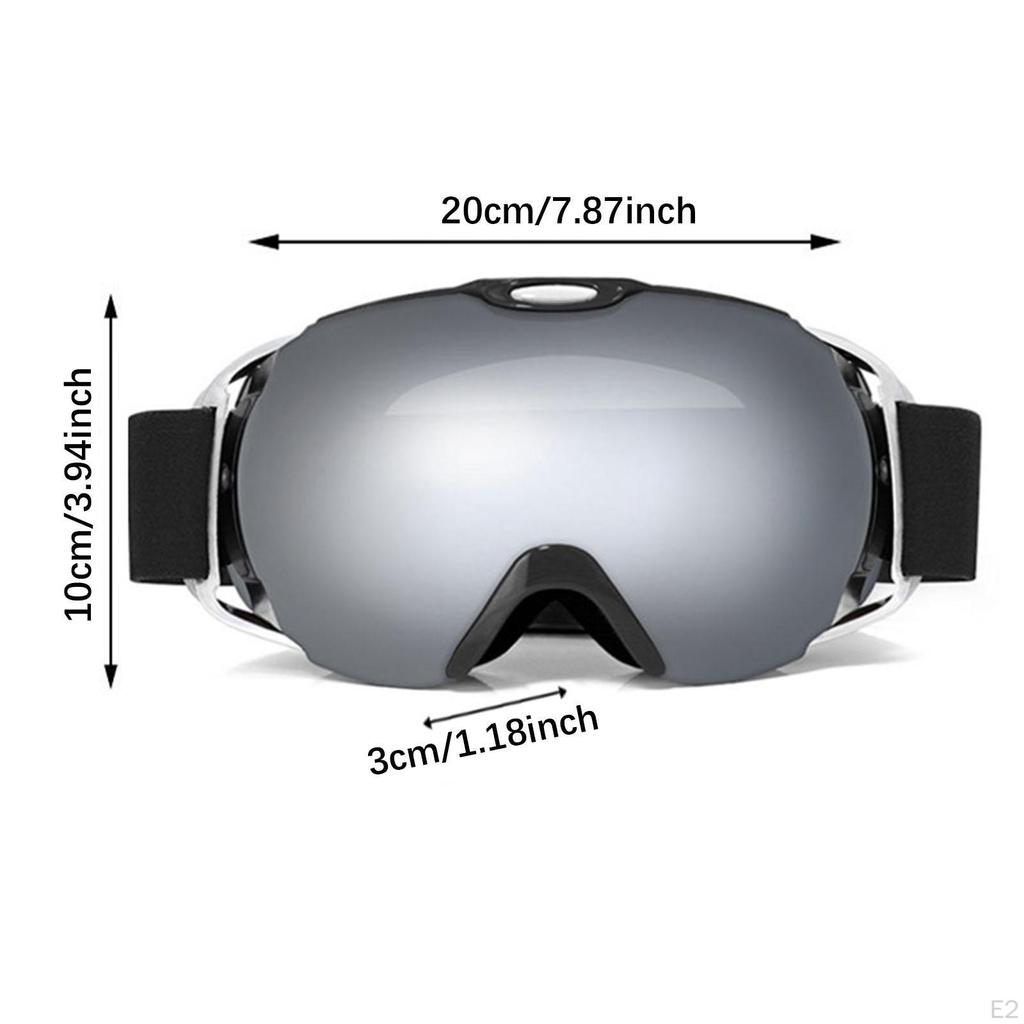 Ski Goggles Eyewear Eye Protection Snow Glasses for Skating Riding Motorbike