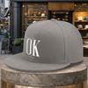 Pc of No Problem Printed Baseball Cap Unisex FlatBrimmed HipHop Hat Street Fashion Outdoor Sports Baseball Cap Suitable Fo