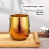 Pure Titanium Water Cup Double Wall Titanium Mug Lightweight Insulated Beer Tea Tumbler For Home Office Daily Drinking
