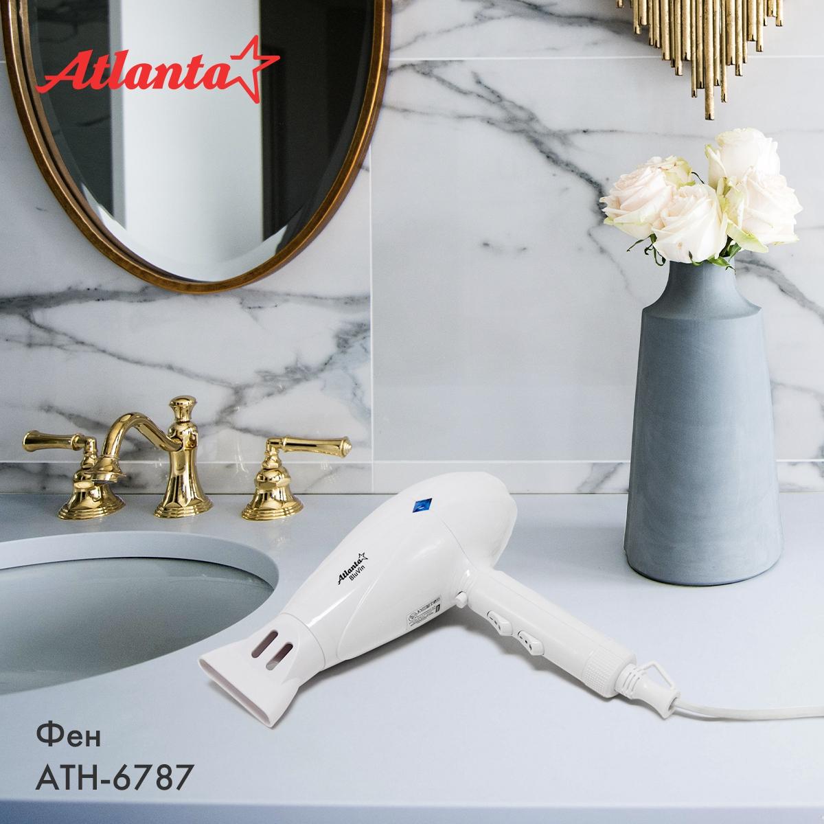 

Hair Dryer Atlanta Ath-6787 white Electric