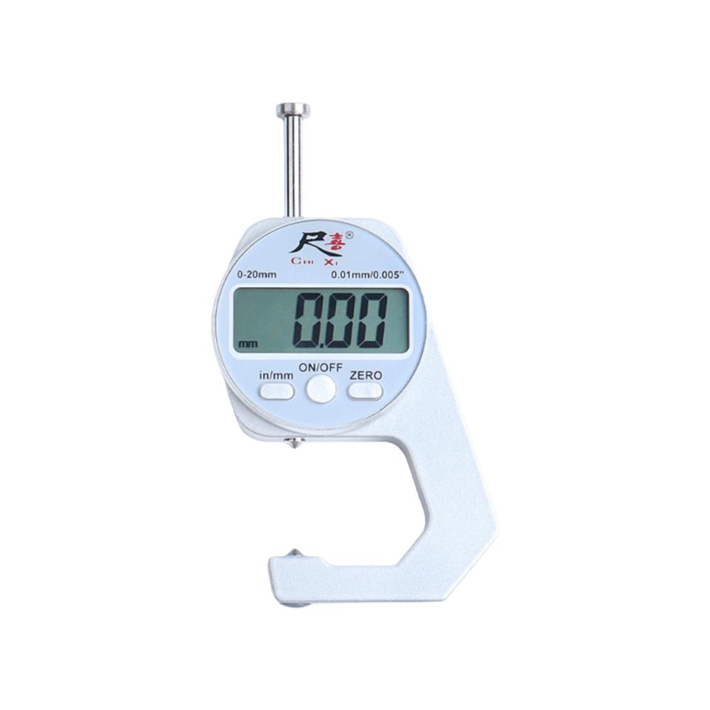 Digital Display Electronic Micrometer 0-10 0-20mm Thickness Meter  Paper Measurement