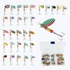 Spinnerbait colorido em forma de colher para riachos de montanha e trutas, 3g/3,5g, ultraleve,