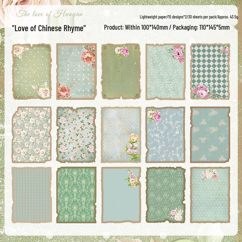 Retro Papier Planer Sticker: DIY Dekorative Landschaften & Künstlerische Haftnotizen