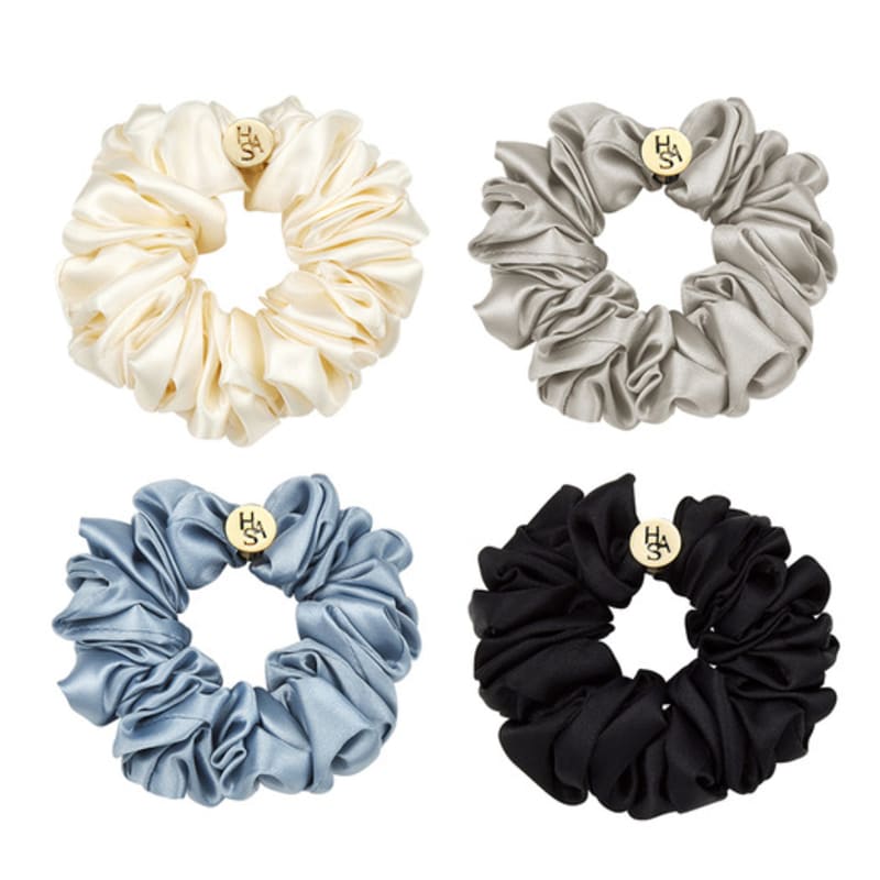 HAS HLD006 Classic Pleated Scrunchie (L)