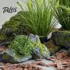 Piedra Artificial Decorativa para Patio Rocas Musgosas Paisajismo, Ligera Falsa Decoración Exterior Sintética con Textura Estanque de Jardín Patio Trasero, Realista