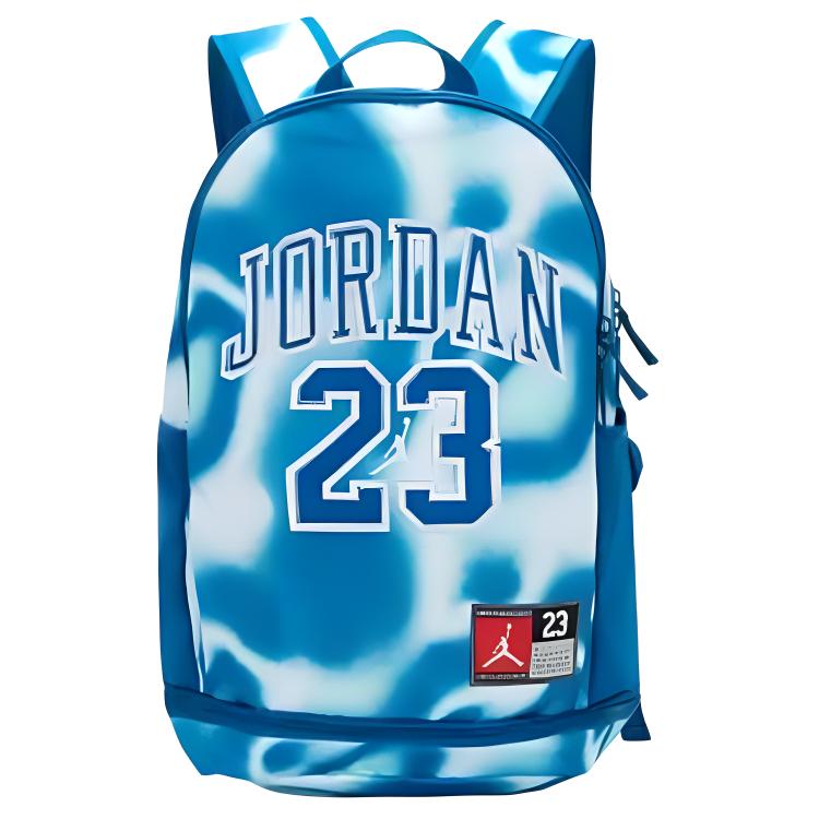 New Jordan Jersey Backpack Waterproof Blue/White JD2423048AD-002