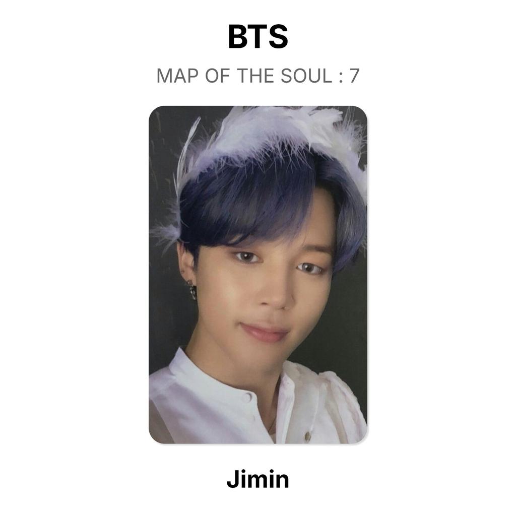 BTS MAP OF THE SOUL : 7 Official Photocard