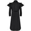 Halloween Medieval Revival Banquet Dress with Zipper & Slit