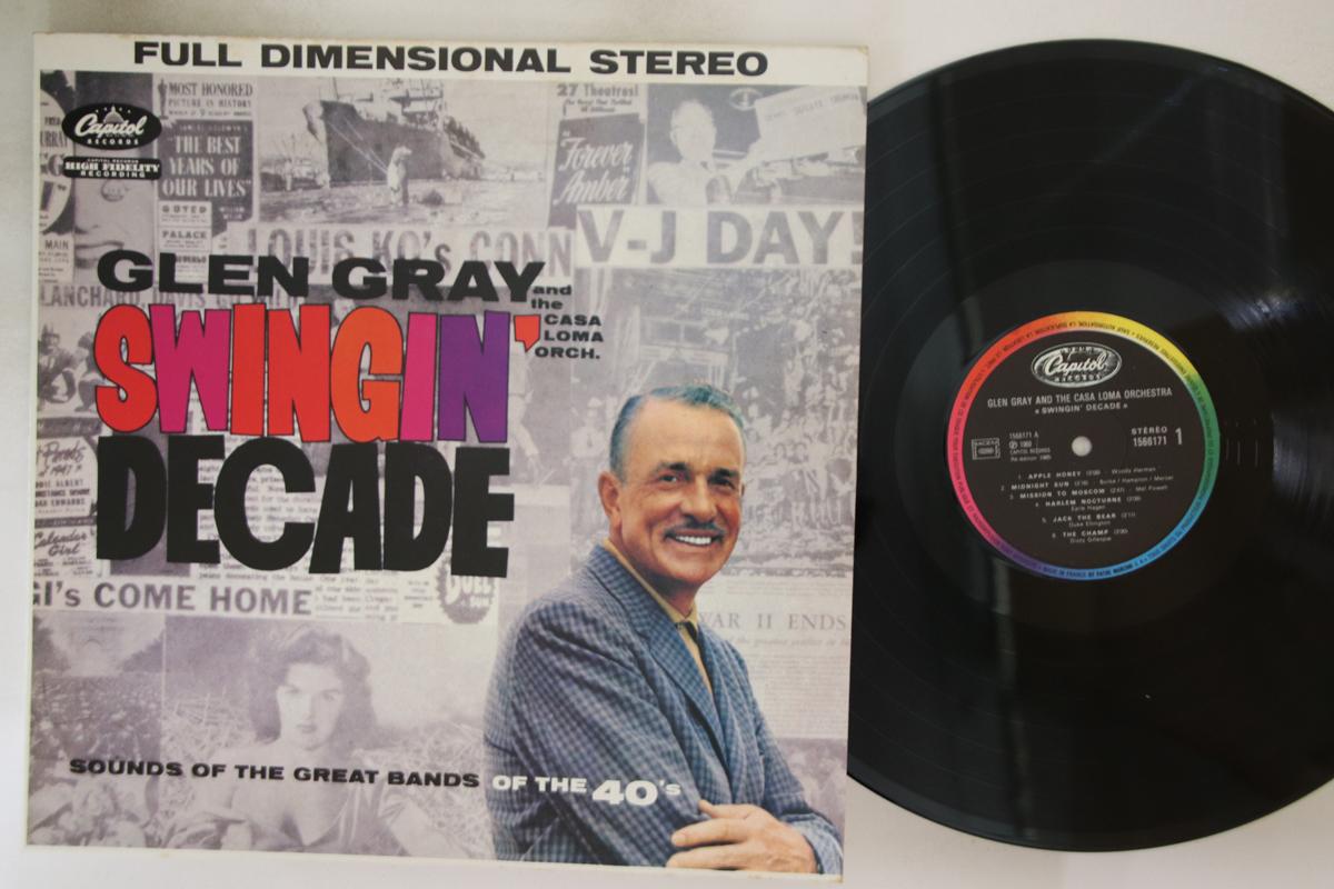 

LP Record GLEN GRAY - Swingin Decade 1566171 CAPITOL 1985 France Jazz Used