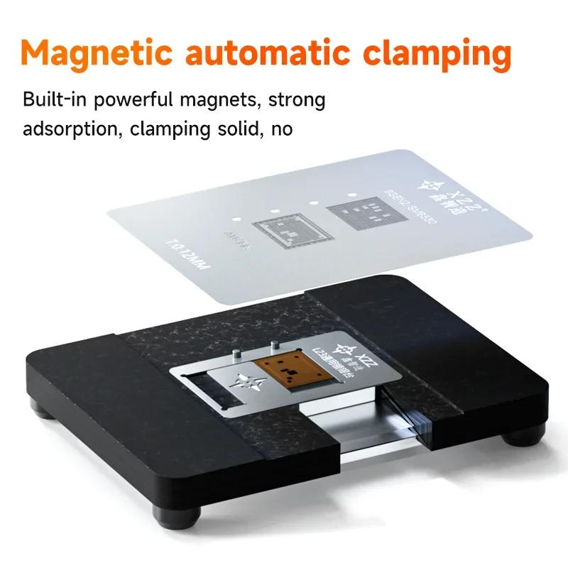 XZZ L23-CPU Universal CPU Reballing Stencil Platform for IPhone A8~A16 /Android Series IC Chipping Planting Tin Template Fixture
