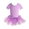 Mädchen Ballett Trikots Tutu Kleid Ballettrock für Kinder Kinder Tanzrock Gymnastik Tanzbekleidung Ballerina Camisole Gazerock