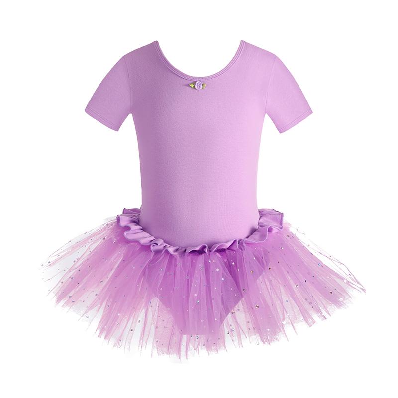 Costume de balet pentru fete Rochie tutu Fustă de balet pentru copii Fustă de dans Gimnastică Articole de dans Balerină Maiou Fustă de tul