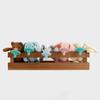 Light Rabbit Plush Toy for Babies with Silicone Pacifier 15cm