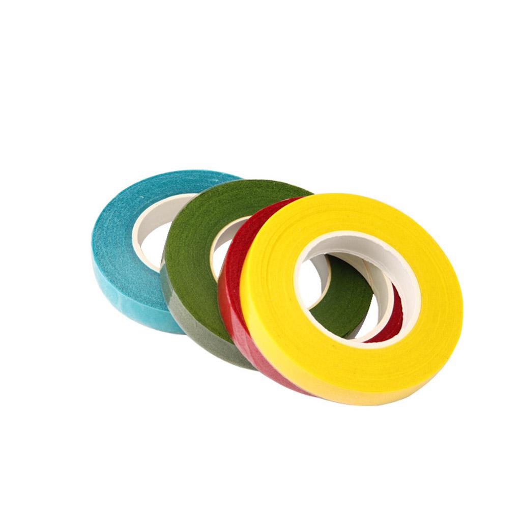 1 Roll Colorful TapeDIY Decorative Masking Tape Artificial Flowers Wraps