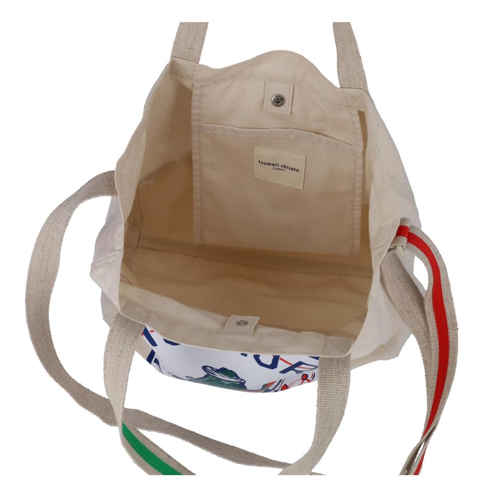 Tsumori Chisato Schatzinsel Damen-Tragetasche, Umhängetasche, 2-Wege-Tasche