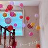 Luminous Honeycomb Ball & Paper Lantern Wedding Room Decor