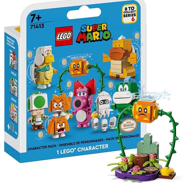 

Набор персонажей LEGO Super Mario, серия 6, Thornworm [71413-Bramball]