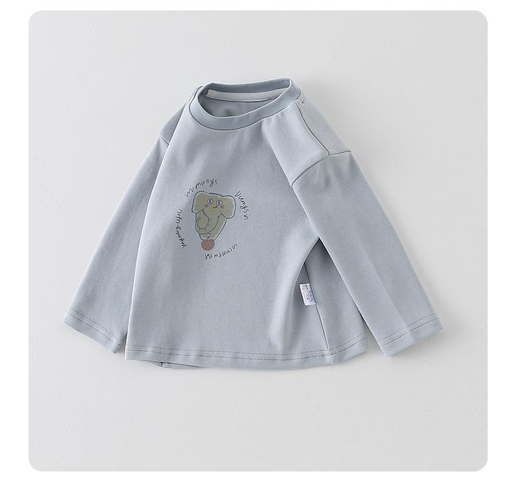 Infant Boys' Cartoon Long-Sleeved T-Shirt - 2026 Spring Collection