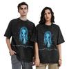 K-Karol G No Me Arrepiento De Sentir Tanto Camisetas Lavadas Streetwear Camisetas Camisetas Tops Hombre Mujer Algodón Estampado Gráfico