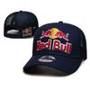 Boné da Equipe Red Bull Racing Verstappen Perez Mesmo Estilo Mistura de Algodão e Linho Chapéu de Basebol Masculino Feminino Todas as Estações Chapéu de Moda