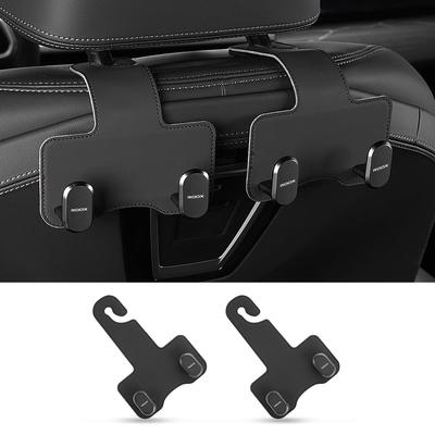 ROOX Compatible Car Seat Hooks with Prevents Cargo from Compatible with B4 ML21 and Highway Headrest Car Luggage Hanging Easy Car Convenient Set of 2