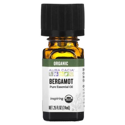 Čistý esenciální olej, Bio Bergamot, 7,4 ml (0,25 fl oz)