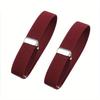 1pair Elastic Armband Shirt Sleeve Clip, Fashion Adjustable Armband, Party Wedding Clothing Accessories For Men And Women, Ideal Choice For Gifts