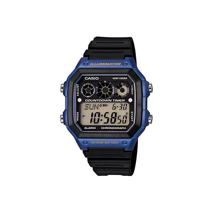 CASIO G-Shock AE-1300WH-2A Gray Watch AE-1300WH-2A AE-1300WH-2A Black Strap