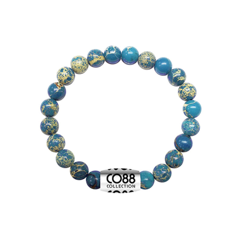 

[CO88] Natural Stone Layered Bead Bracelet 2. Brown