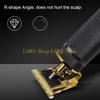 L8RE Professional Cordless Hair Trimmer 0mm Baldheaded Clipper T-Blade