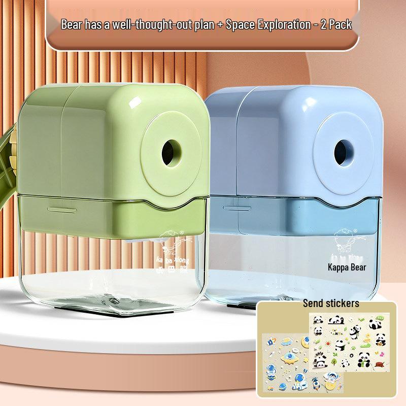 Kaba Bear 2026 Hand-Crank Pencil Sharpener: Durable, Labor-Saving, High-Quality for Students