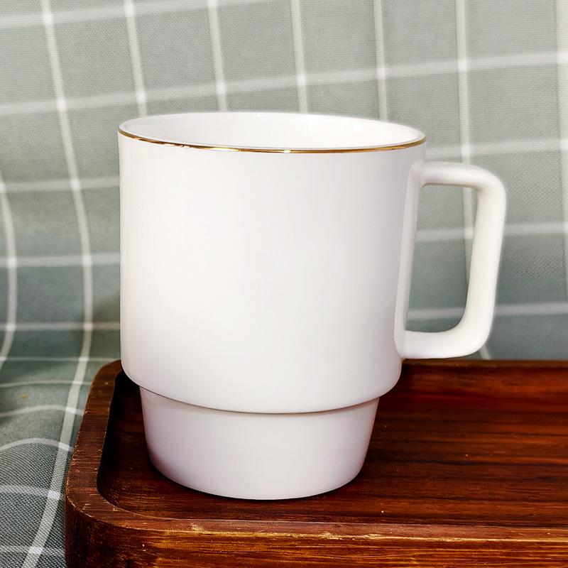 Creative Stackable Home Coffee & Milk Cups – Couple & Parent-Child Styles