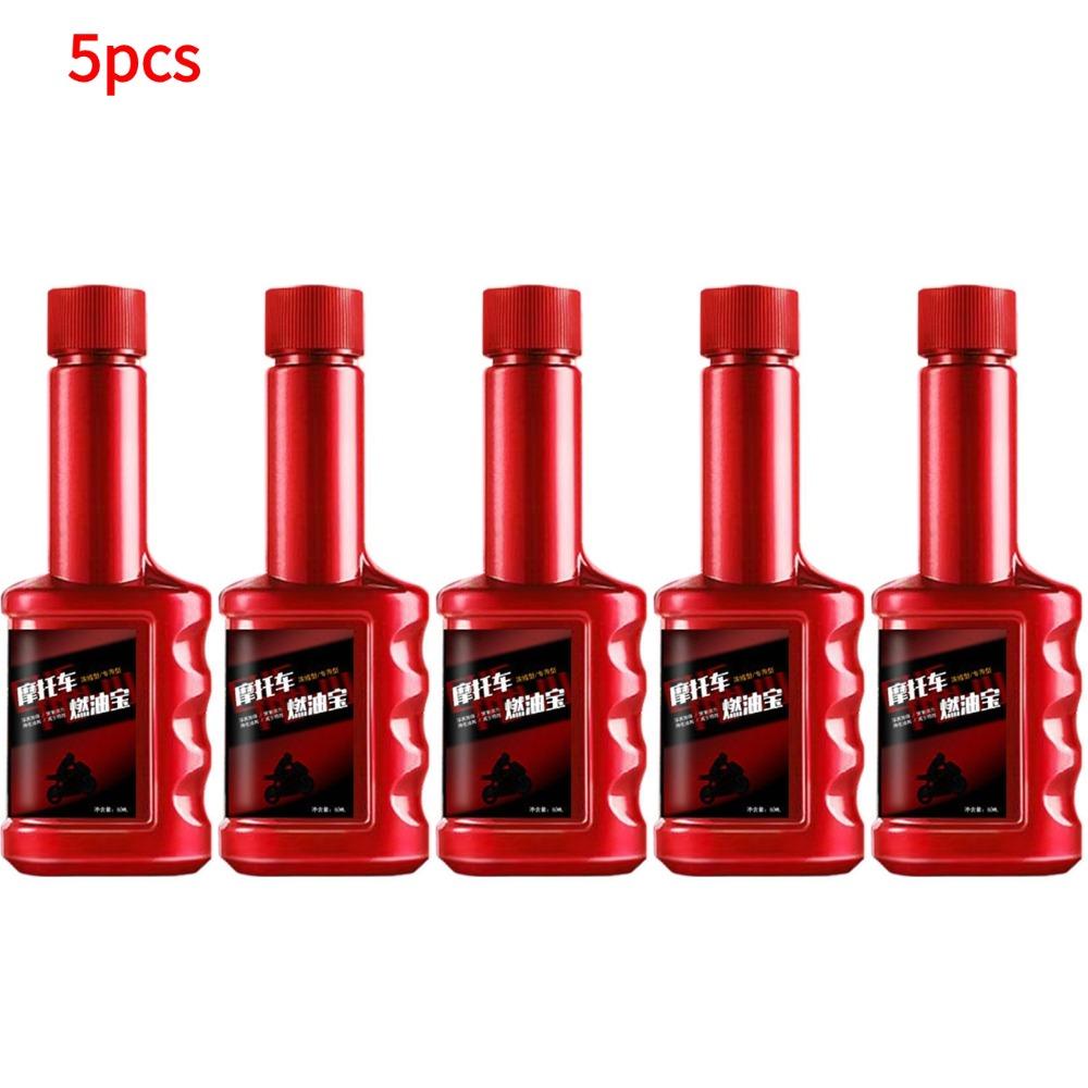 60ml Motorrad Kraftstoffzusatz Motorreinigung Reduziert Kohlenstoffablagerungen Schmiert Energiesparer Motorleistungsverbesserer