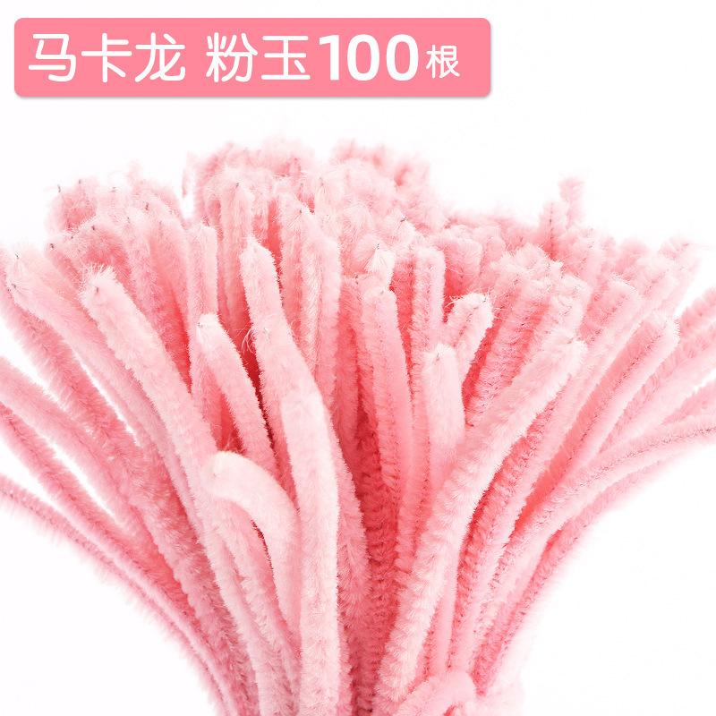 

6mm Twisted Rod Children s Handmade Toy Macaron Color рожевий