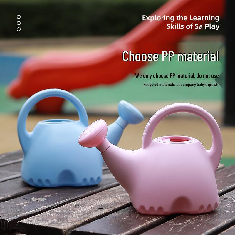 Verdickte Cartoon-Gießkanne für Kinder - Kunststoff-Sprenger für Blumen und Gemüse