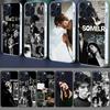 Чохол Singer S-Sombr Прозорий для iPhone 17 Air 16 Pro Max 15 Pro 14 Plus 17E 16E 11 13 12 Mini Чохли Fundas Cell TPU Ca