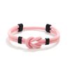 Handmade Milan Rope Adjustable Men Bracelet with Knot Design